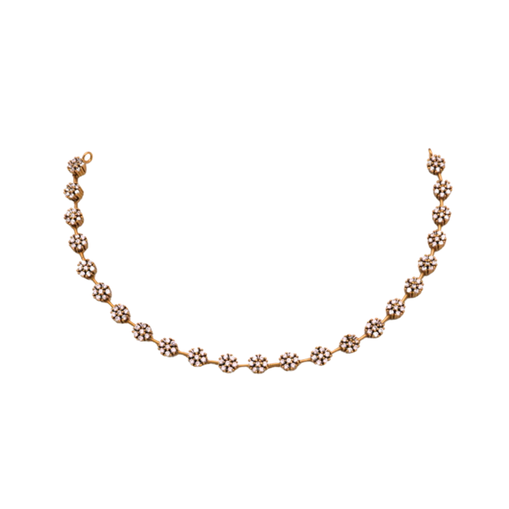 Daisy Diamond Necklace-Pratisona