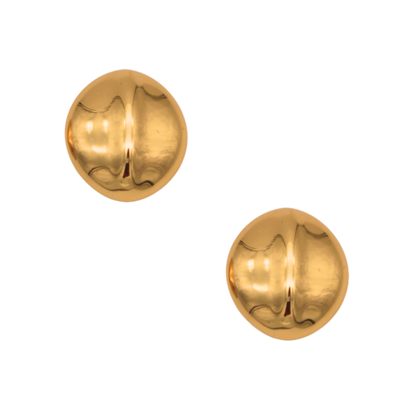 Gold Droplet Stud Earrings- Droplet Studs Earrings- Pratisona 