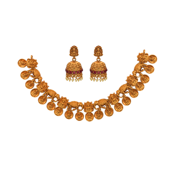 Gajamala Necklace-Gajamala-Necklace- Pratisona