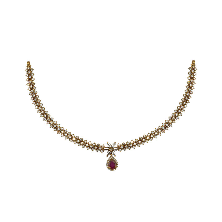 Jasmine Diamond Necklace-Pratisona