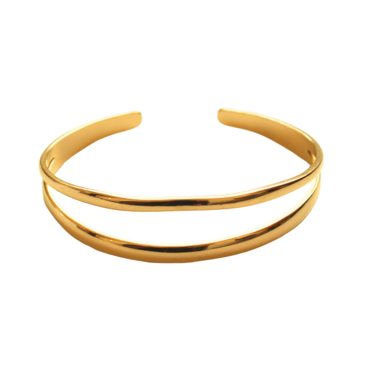 Contemporary Gold Bracelet- Link Bracelet- Pratisona