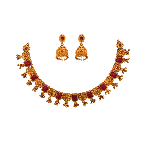 Mayur Kandasaram Necklace-Mayur Kandasaram -Necklace-Pratisona