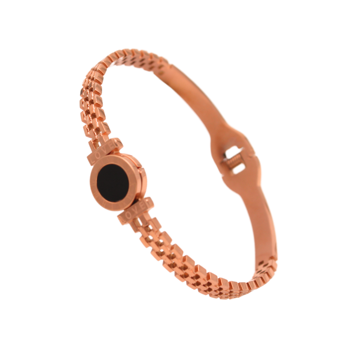 Rose Gold Half Wrist Bracelet- Watchlate Bracelet- Pratisona 