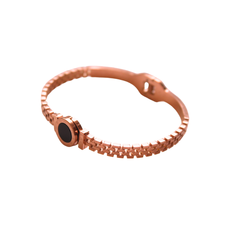 Rose Gold Half Wrist Bracelet- Watchlate Bracelet- Pratisona 